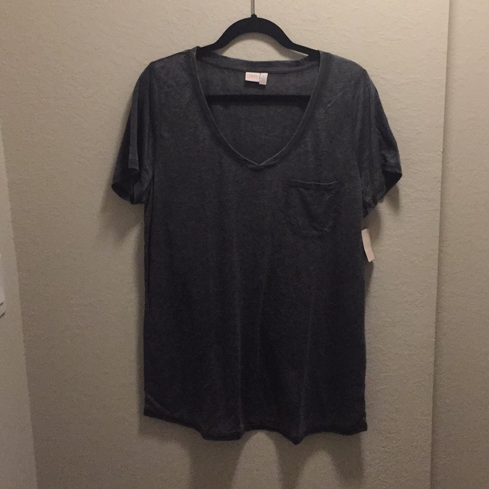 NWT Grey Make&model v-neck t-shirt.